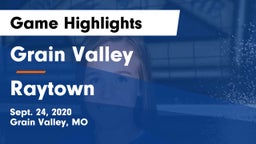 Grain Valley  vs Raytown  Game Highlights - Sept. 24, 2020