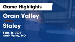 Grain Valley  vs Staley  Game Highlights - Sept. 26, 2020