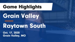 Grain Valley  vs Raytown South  Game Highlights - Oct. 17, 2020