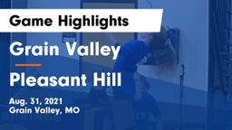Grain Valley  vs Pleasant Hill  Game Highlights - Aug. 31, 2021