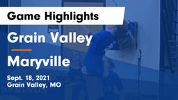 Grain Valley  vs Maryville  Game Highlights - Sept. 18, 2021