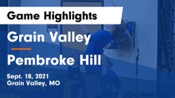 Grain Valley  vs Pembroke Hill  Game Highlights - Sept. 18, 2021