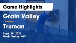 Grain Valley  vs Truman  Game Highlights - Sept. 18, 2021