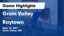 Grain Valley  vs Raytown  Game Highlights - Sept. 23, 2021