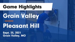 Grain Valley  vs Pleasant Hill Game Highlights - Sept. 25, 2021