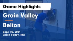 Grain Valley  vs Belton  Game Highlights - Sept. 28, 2021