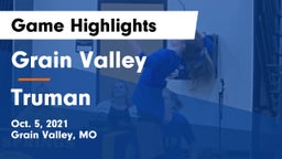 Grain Valley  vs Truman  Game Highlights - Oct. 5, 2021