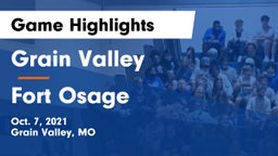 Grain Valley  vs Fort Osage  Game Highlights - Oct. 7, 2021