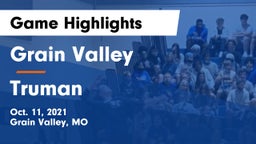 Grain Valley  vs Truman  Game Highlights - Oct. 11, 2021