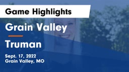 Grain Valley  vs Truman  Game Highlights - Sept. 17, 2022