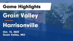Grain Valley  vs Harrisonville  Game Highlights - Oct. 15, 2022