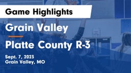 Grain Valley  vs Platte County R-3 Game Highlights - Sept. 7, 2023