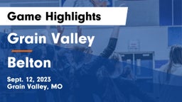 Grain Valley  vs Belton  Game Highlights - Sept. 12, 2023