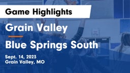 Grain Valley  vs Blue Springs South  Game Highlights - Sept. 14, 2023