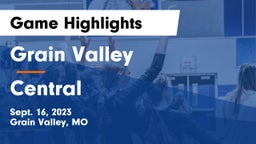 Grain Valley  vs Central  Game Highlights - Sept. 16, 2023