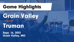 Grain Valley  vs Truman  Game Highlights - Sept. 16, 2023