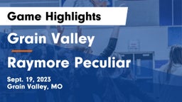 Grain Valley  vs Raymore Peculiar  Game Highlights - Sept. 19, 2023