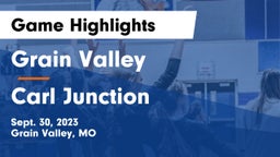 Grain Valley  vs Carl Junction  Game Highlights - Sept. 30, 2023
