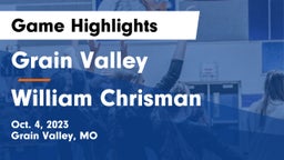 Grain Valley  vs William Chrisman  Game Highlights - Oct. 4, 2023