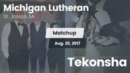 Matchup: Michigan Lutheran vs. Tekonsha  2017