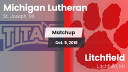 Matchup: Michigan Lutheran vs. Litchfield  2018