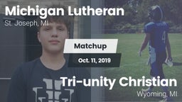 Matchup: Michigan Lutheran vs. Tri-unity Christian 2019