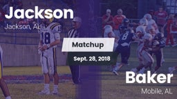 Matchup: Jackson  vs. Baker  2018