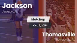 Matchup: Jackson  vs. Thomasville  2018