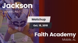 Matchup: Jackson  vs. Faith Academy  2018