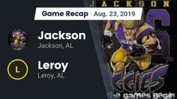 Recap: Jackson  vs. Leroy  2019