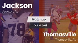 Matchup: Jackson  vs. Thomasville  2019