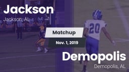 Matchup: Jackson  vs. Demopolis  2019