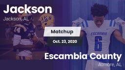 Matchup: Jackson  vs. Escambia County  2020