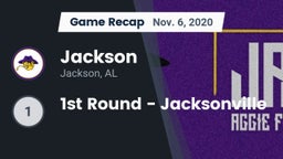 Recap: Jackson  vs. 1st Round - Jacksonville 2020