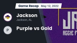 Recap: Jackson  vs. Purple vs Gold 2022