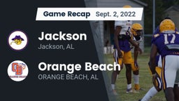 Recap: Jackson  vs. Orange Beach  2022