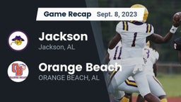 Recap: Jackson  vs. Orange Beach  2023
