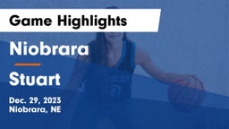 Niobrara  vs Stuart  Game Highlights - Dec. 29, 2023