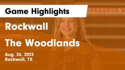 Rockwall  vs The Woodlands  Game Highlights - Aug. 26, 2023