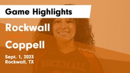 Rockwall  vs Coppell  Game Highlights - Sept. 1, 2023