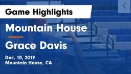 Mountain House  vs Grace Davis  Game Highlights - Dec. 10, 2019