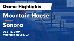 Mountain House  vs Sonora Game Highlights - Dec. 13, 2019