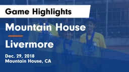 Mountain House  vs Livermore  Game Highlights - Dec. 29, 2018