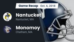 Recap: Nantucket  vs. Monomoy  2018