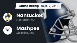 Recap: Nantucket  vs. Mashpee  2018