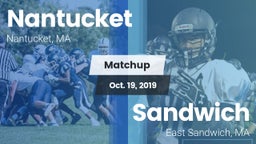 Matchup: Nantucket High vs. Sandwich  2019