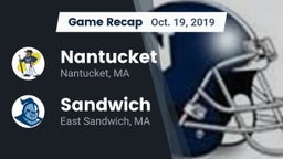 Recap: Nantucket  vs. Sandwich  2019