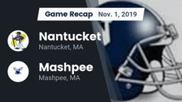 Recap: Nantucket  vs. Mashpee  2019