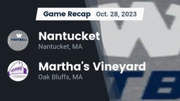 Recap: Nantucket  vs. Martha's Vineyard  2023