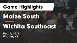 Maize South  vs Wichita Southeast  Game Highlights - Dec. 2, 2021
